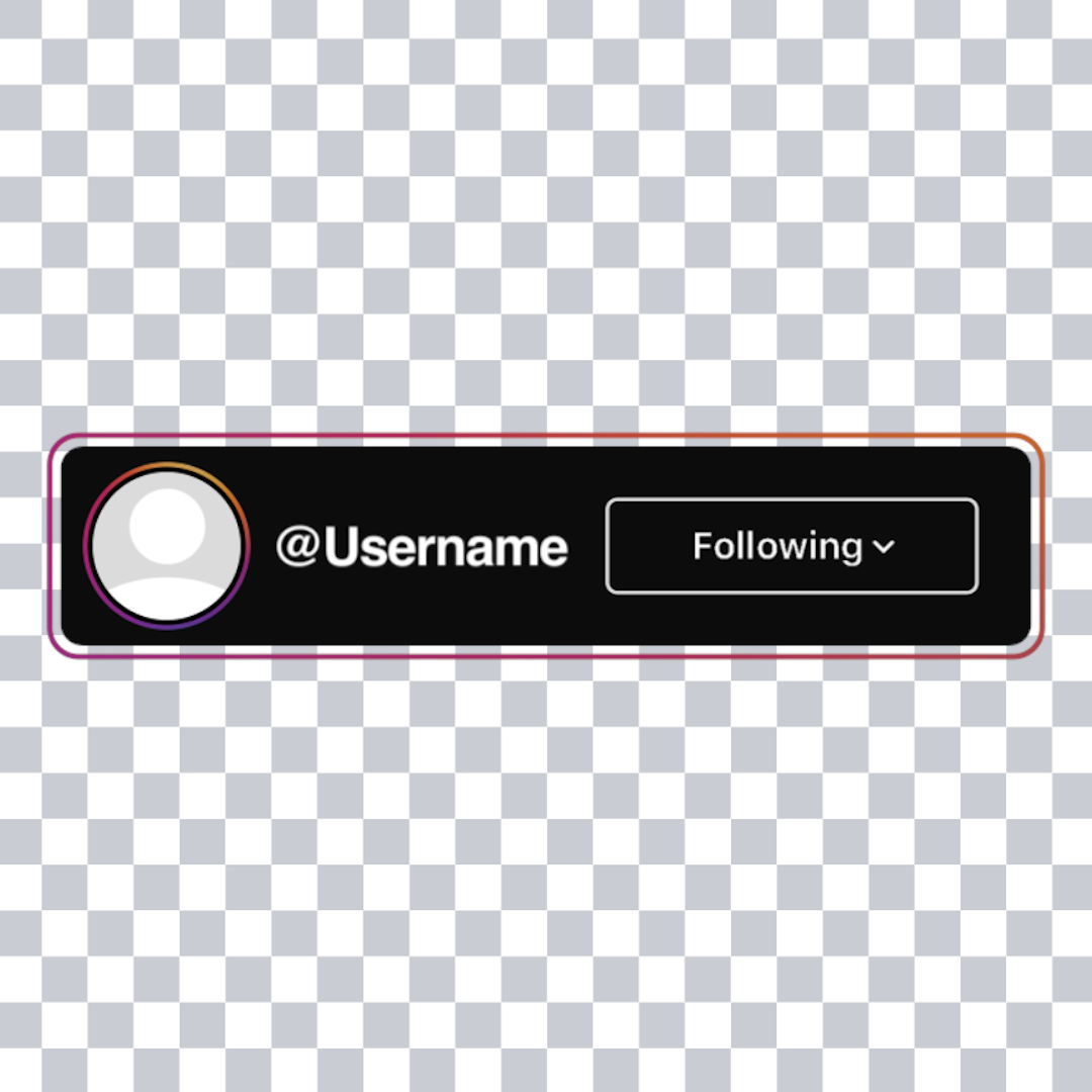 Instagram Follow Animation For Youtube Videos | CreatorSet