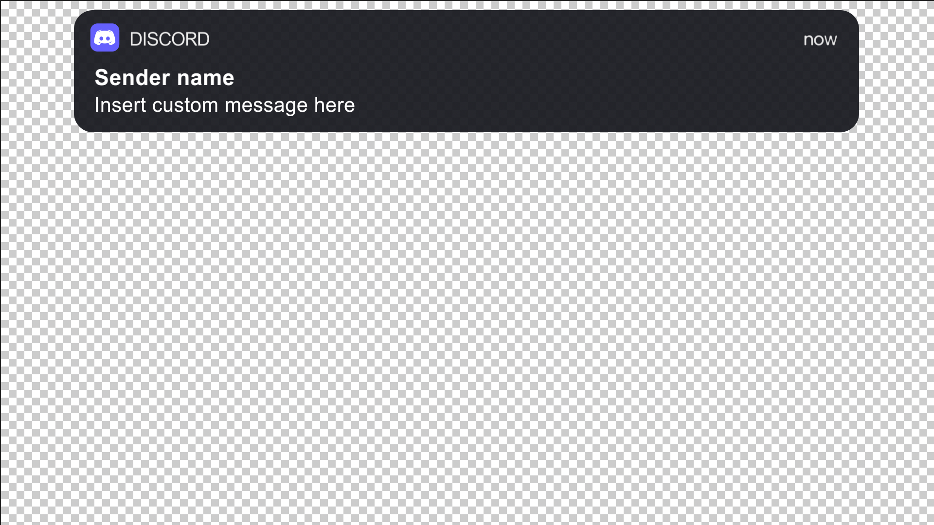 Fake Discord Notification Template (w/ Project File) CreatorSet