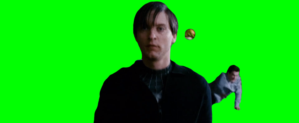 Spiderman - Gonna Cry? (Green Screen)