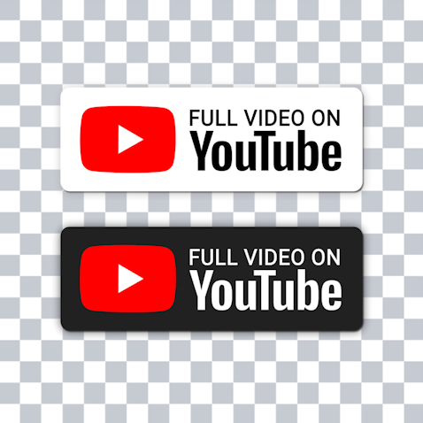 Full Video On YouTube Tag (Light & Dark Mode) | TikTok