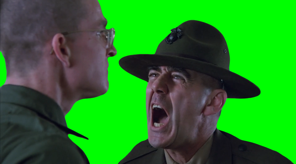 Let Me See Your War Face V2 (Green Screen)