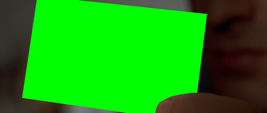 American Psycho Business Card (Green Screen)