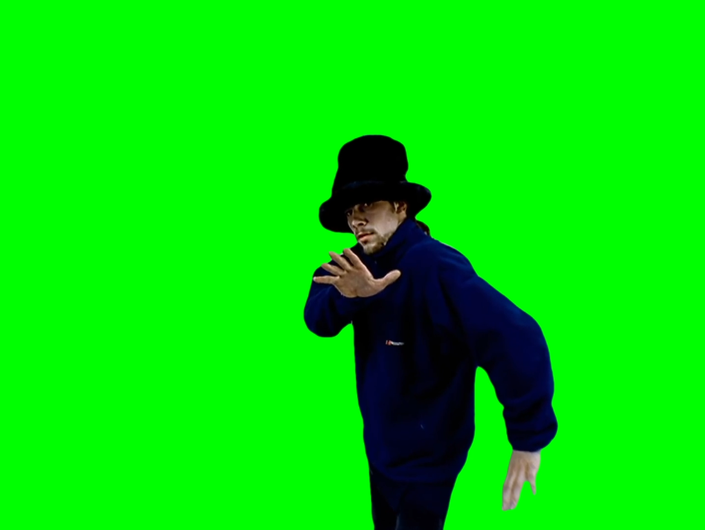 Jamiroquai - Virtual Insanity Meme (Green Screen)