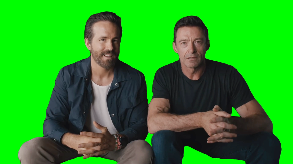 Ryan Reynolds and Hugh Jackman - 