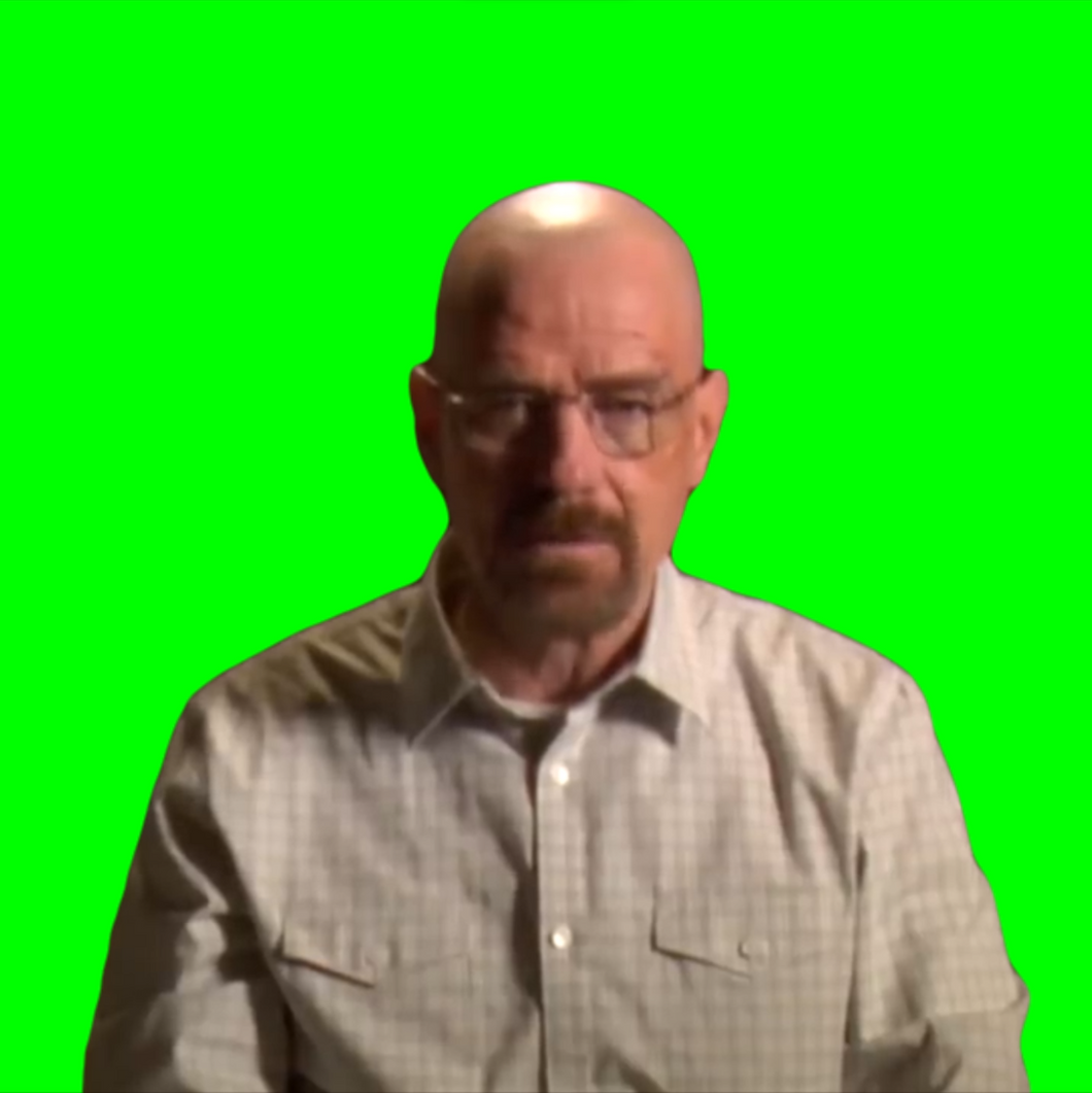 Walter White Confession (Green Screen)