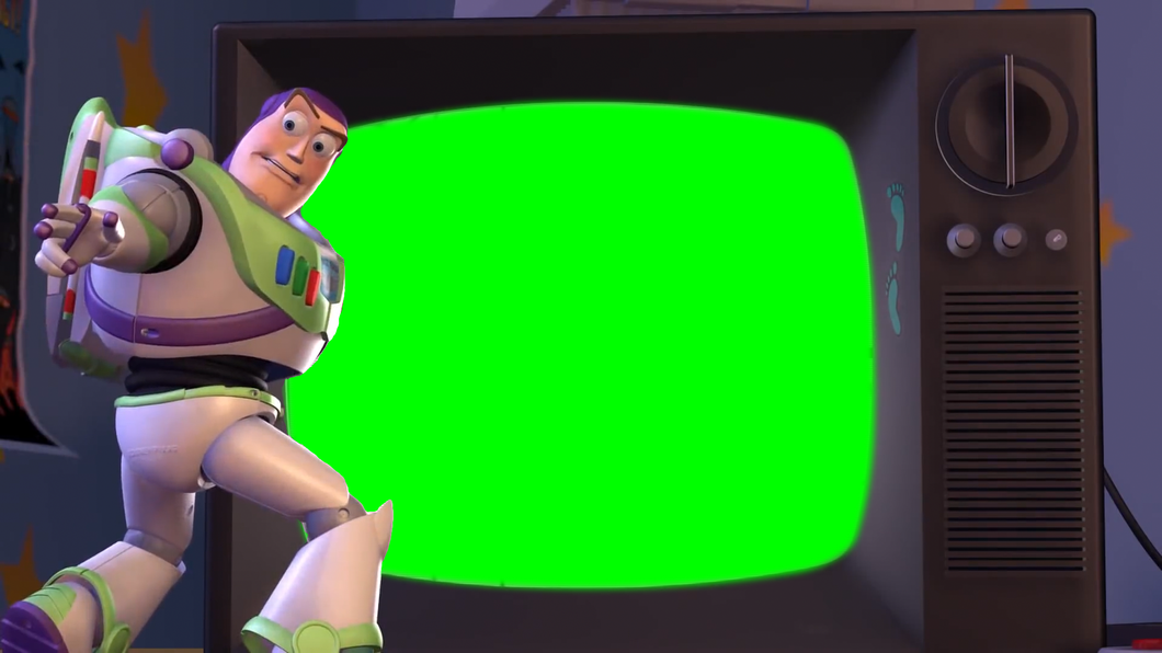 Toy Story 2 - Let Me Take The Wheel (Green Screen)