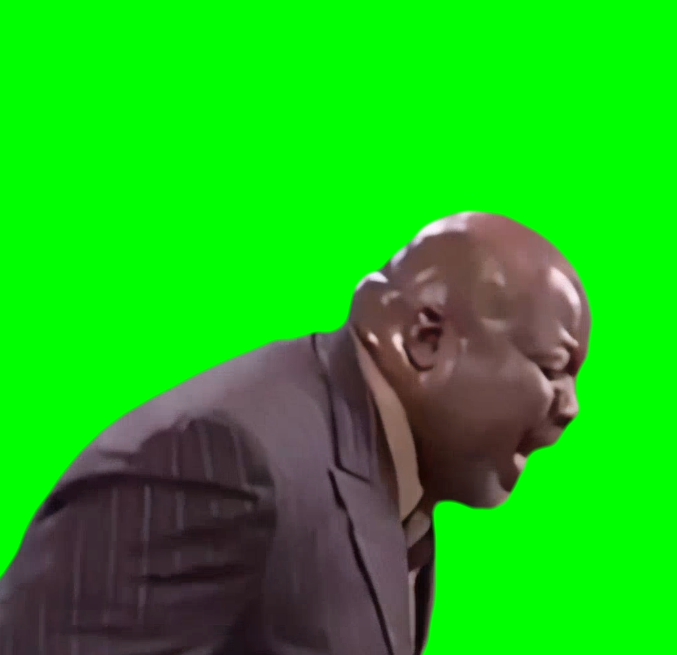 Preacher Shouts Wake Up Wake Up (Green Screen)