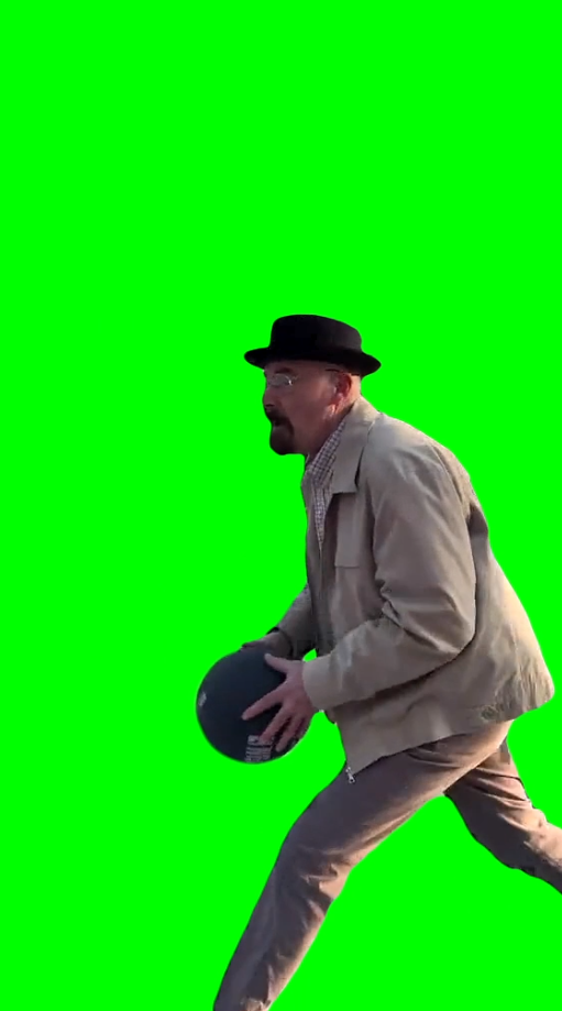 Walter White Plays Basketball (Green Screen)
