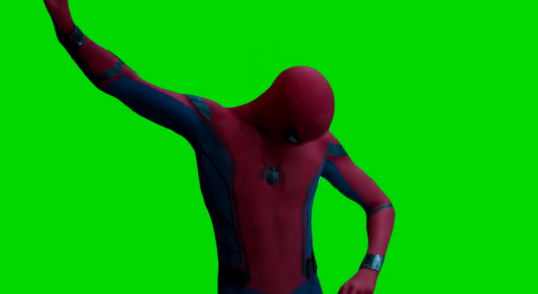 SpiderMan Far From Home - Sup Guys (Green Screen)