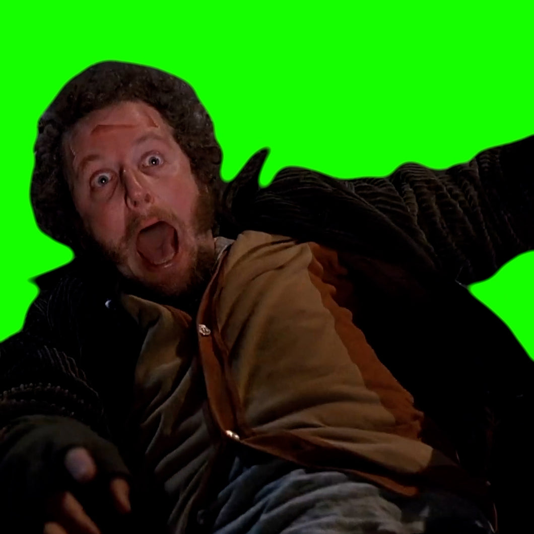 Home Alone 2 Bandits (Green Screen)