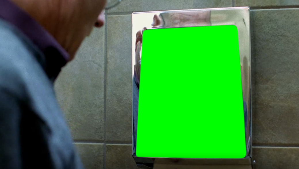 Breaking Bad - Walter White Punching Mirror V2 (Green Screen)