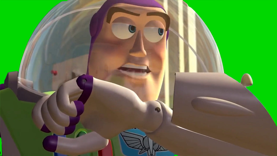 Toy Story - There Seems To Be No Sign Of Intelligent Life (Green Screen)