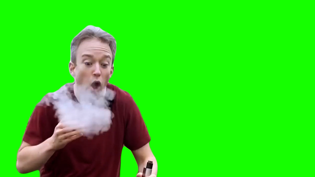 Tom Scott Chocking On V*pe (Green Screen)