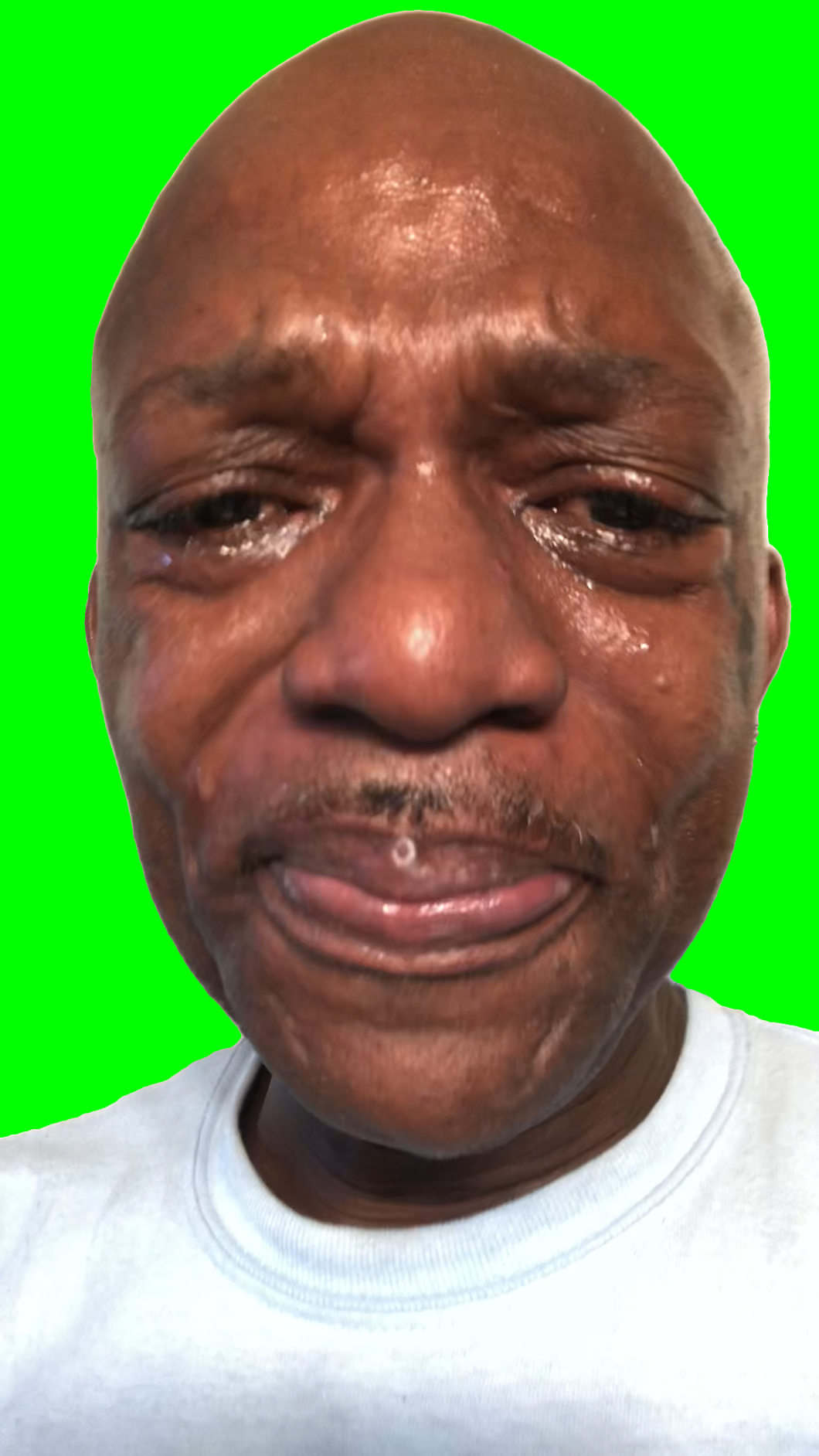 Hoodnews24 Crying (Green Screen)