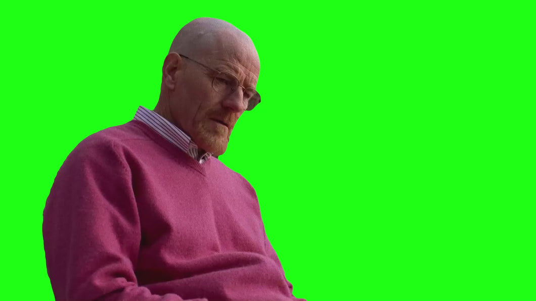 Walter White Plane Crash (Green Screen)