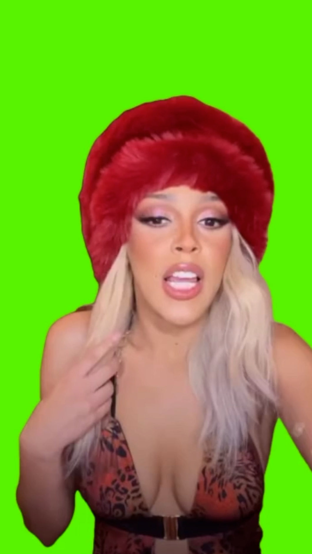 Doja Cat on Fine People (Green Screen)