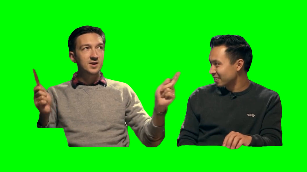 Buzz Feed - Connected Dots Meme (Green Screen)