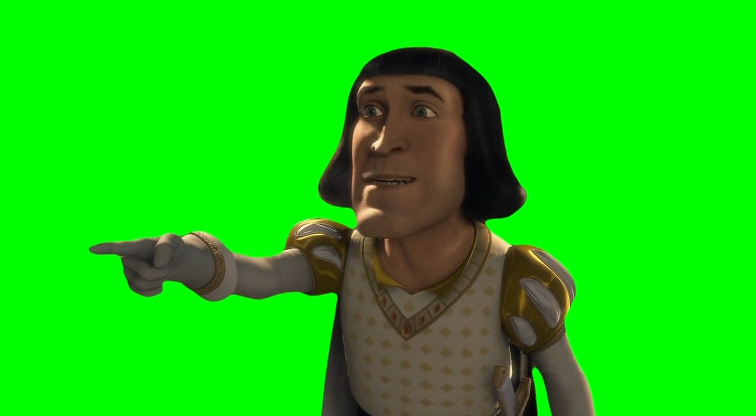 The Ogre Has Fallen In Love With The Princess! (Green Screen)