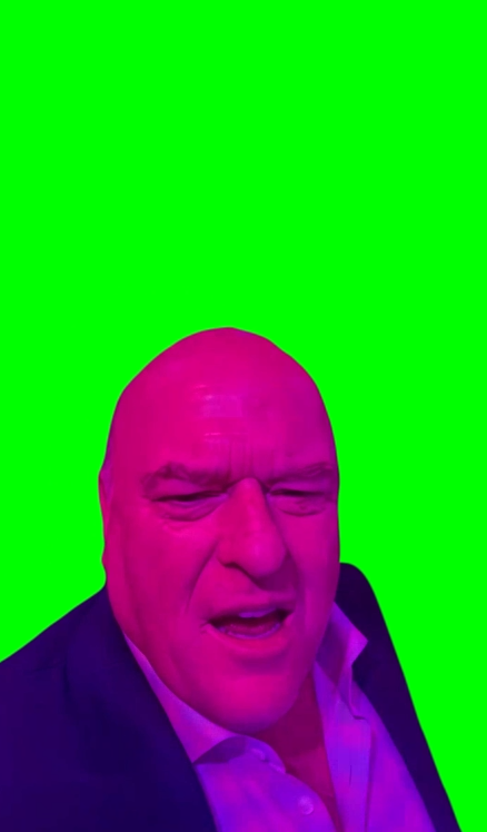 Hank Schrader Partying (Green Screen)