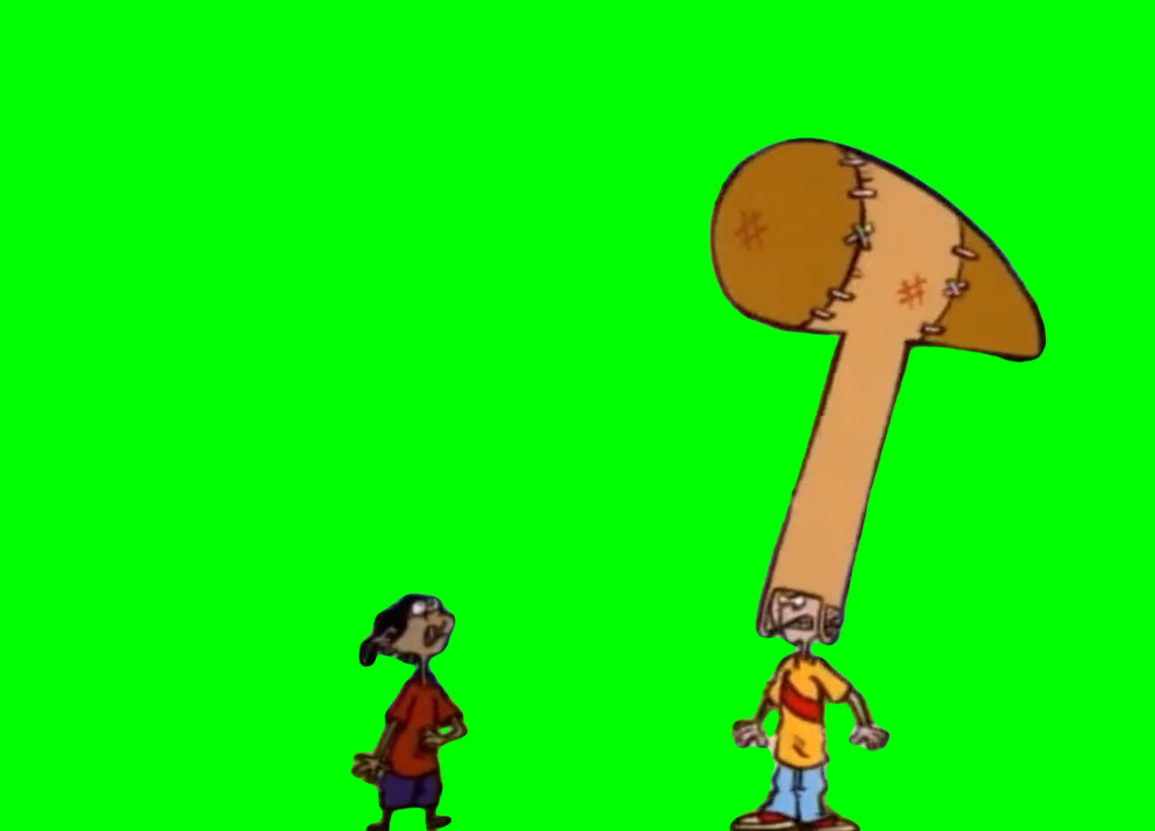Ed Edd n Eddy - Hat Of Discipline (Green Screen)