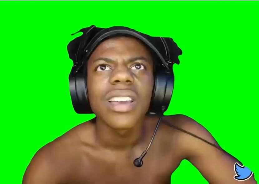 iShowSpeed - Dame Tu Cosita Jumpscare (Green Screen)