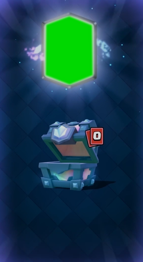 Clash Royale Legendary Chest [Green Screen]