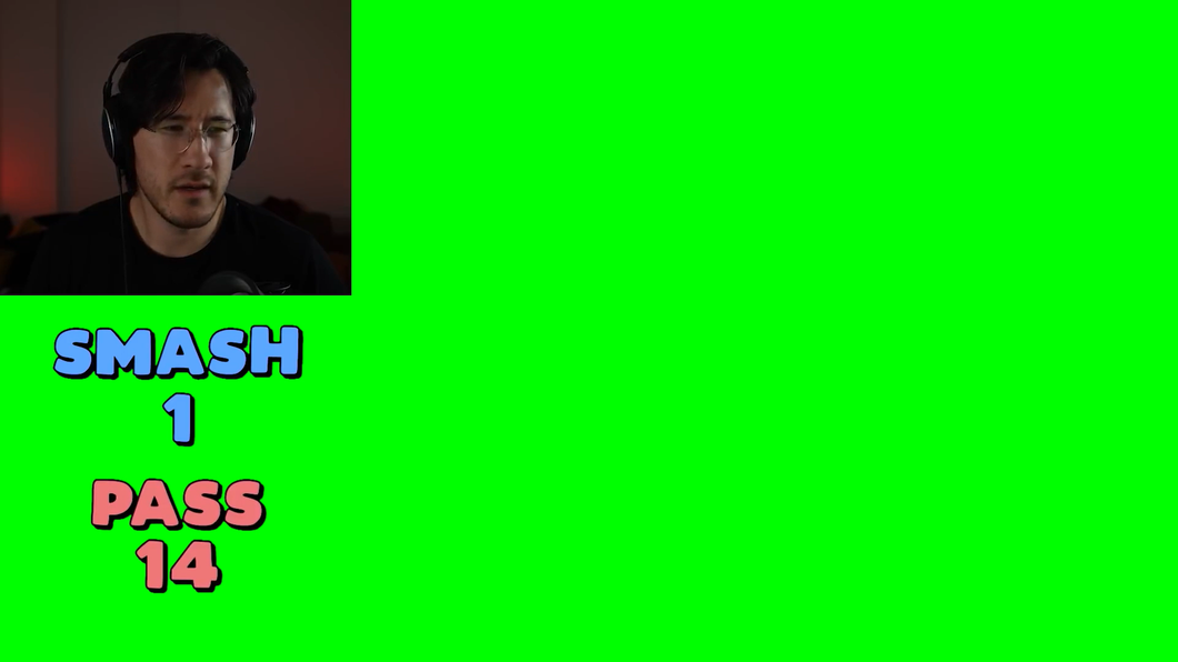Markiplier Smash or Pass Meme (Green Screen Template) (Green Screen)