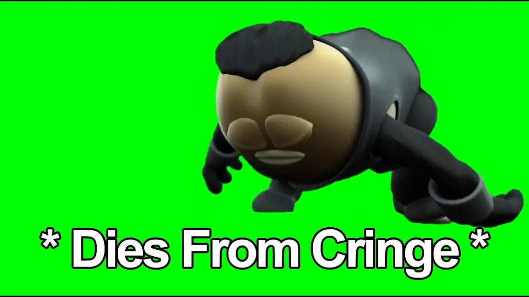 Killer Bean - Dies From Cringe (Green Screen)