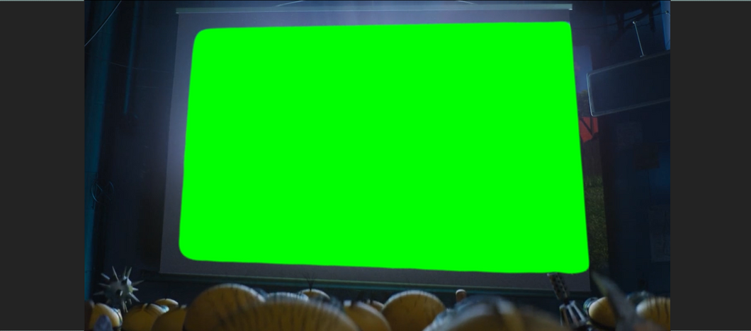 Minions Slideshow meme - Despicable Me 3 (Green Screen Template) (Green Screen)