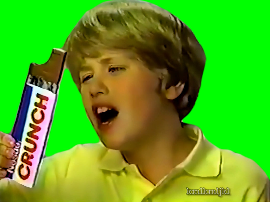 Nestle Crunch (Green Screen)