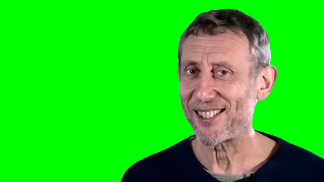 Michael Rosen - Nice! (Green Screen)