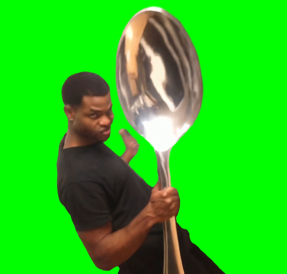 Only a Spoonful - 4K (Green Screen)