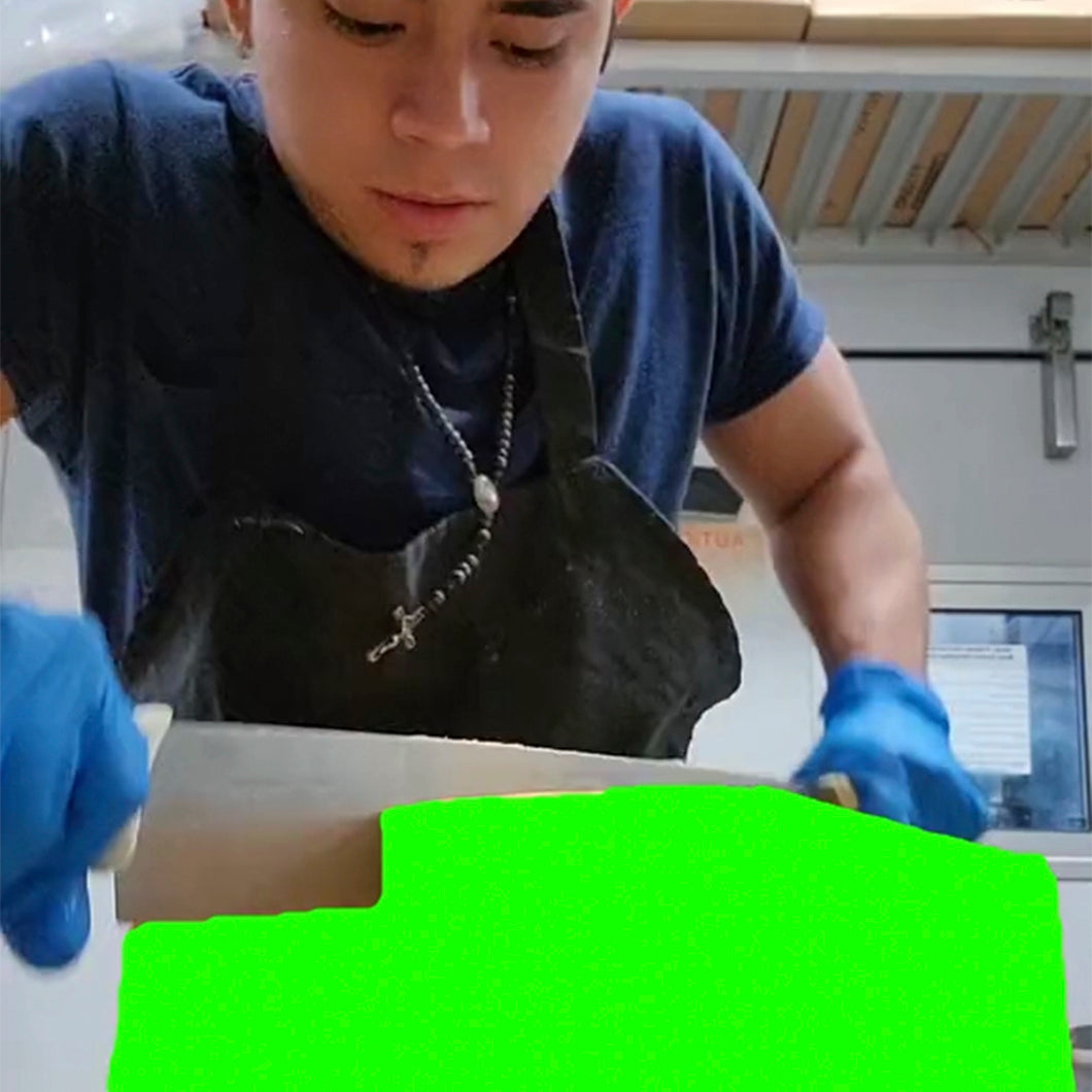 Wholesome Tiktok Cheese Man (Green Cheese Version) (Green Screen)