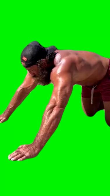Liverking Pushup (Green Screen)