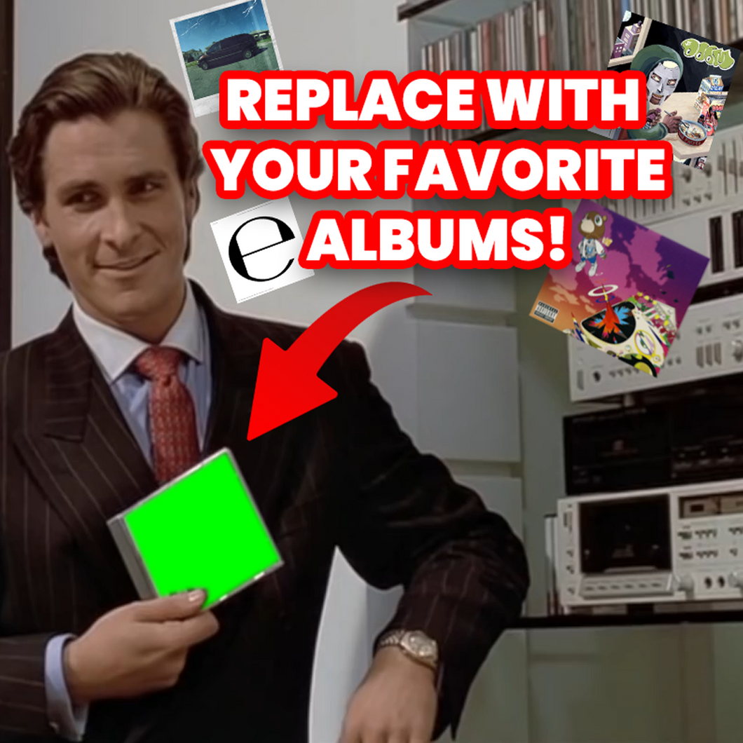 American Psycho CD Scene (Green Screen)