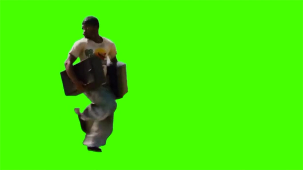 Running Man With 2 PCs (Green Screen)