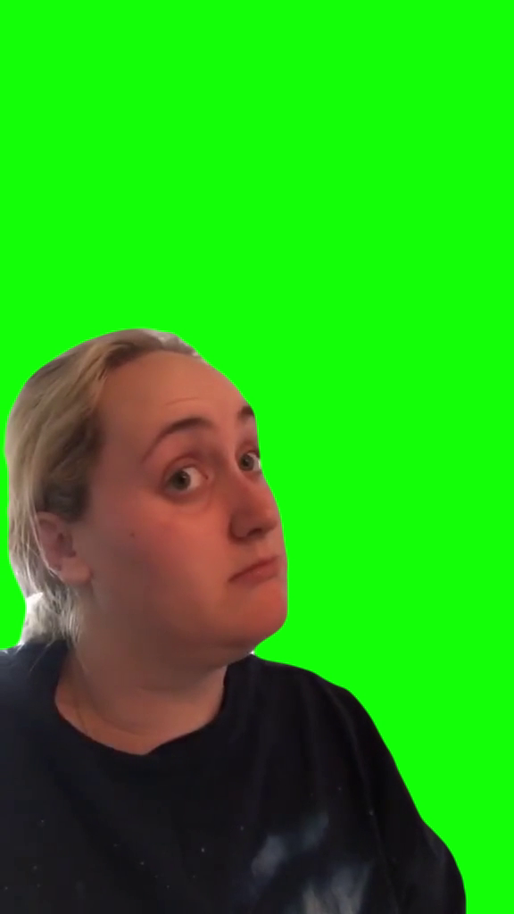 Trying Kombucha for the First Time (Green Screen)