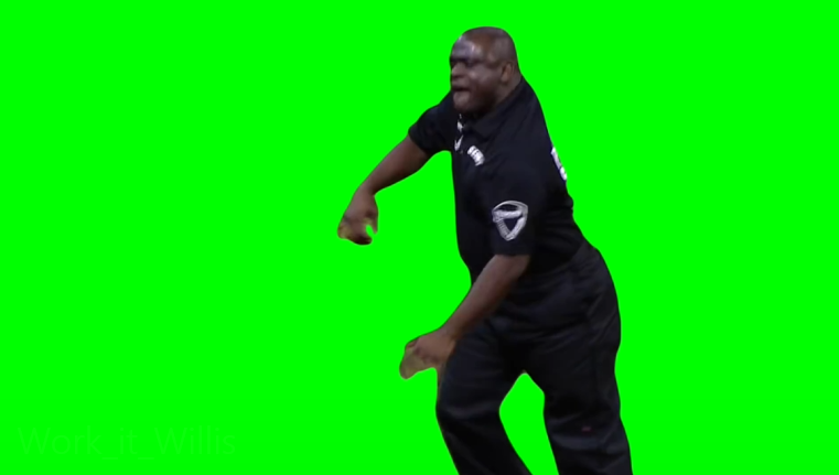 Work It Willis - Dancing Security Guard (Green Screen)